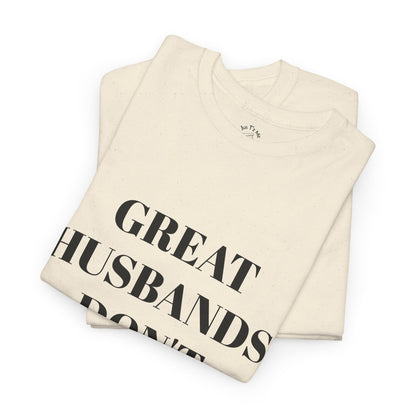 T-shirt Collection by Jus T'z Me for Husbands - Meaningful, Funny, Classy Designs