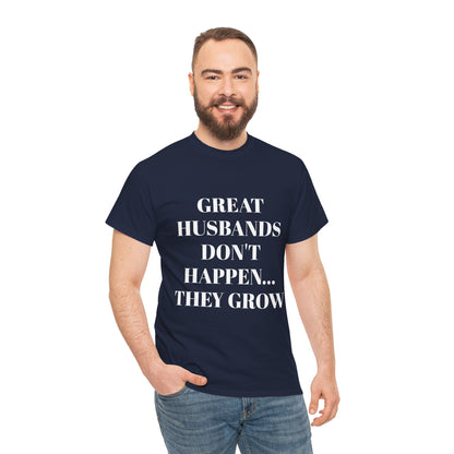 T-shirt Collection by Jus T'z Me for Husbands - Meaningful, Funny, Classy Designs